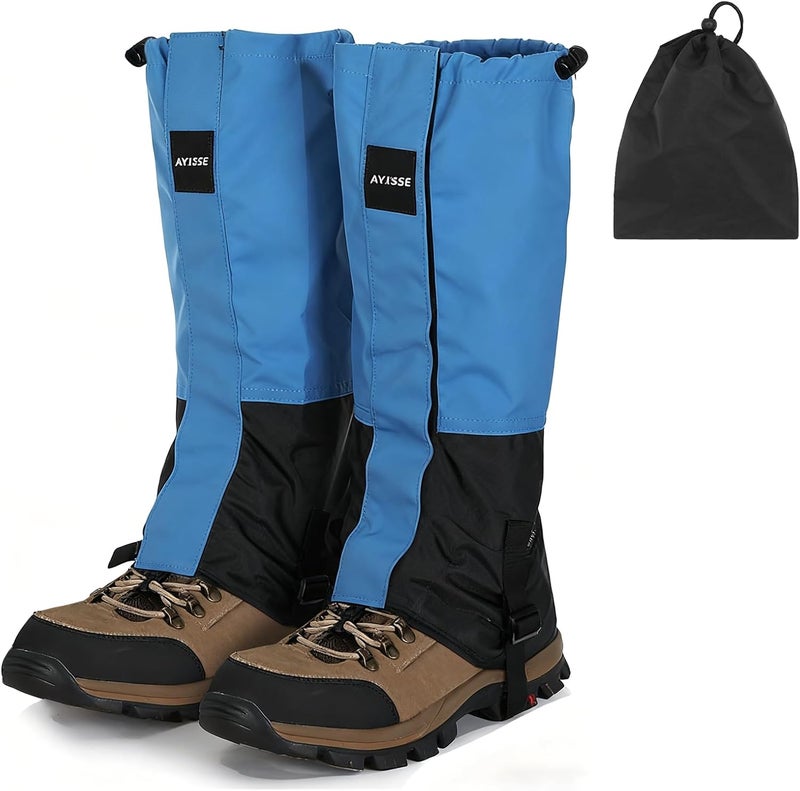 yuuzue Waterproof Adjustable Hiking Gaiters for Men and Women, Snow Boots-Gaiters for Hiking in Hunting Sand Mud Mountain Climbing Snowshoeing - Image 1